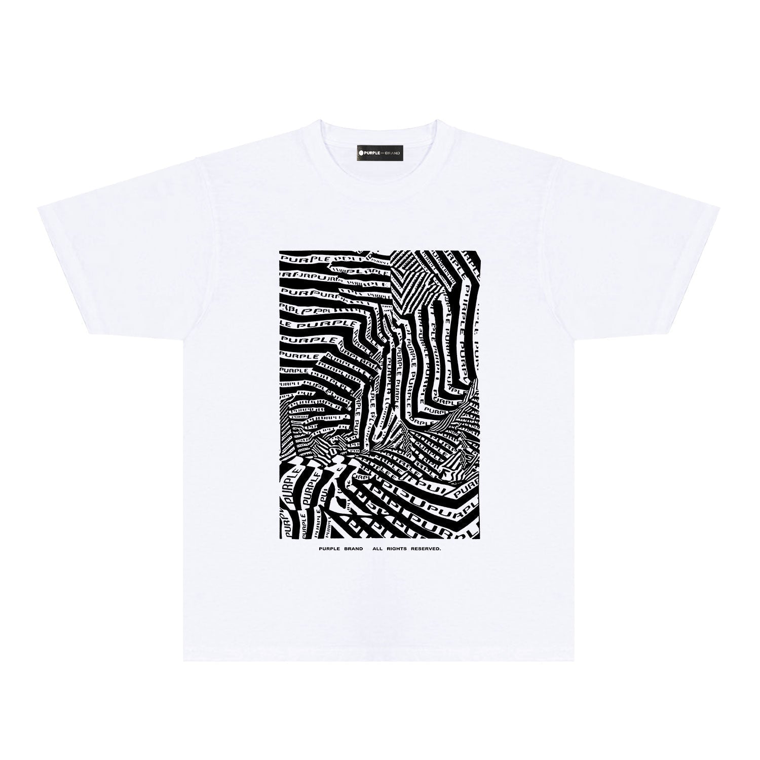 PURPLE  fashion T-shirt