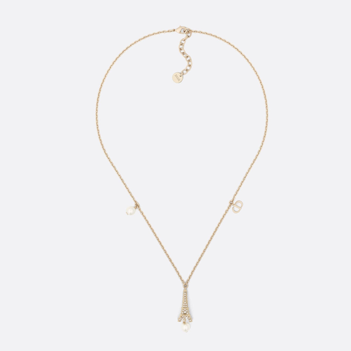 Dior Plan De Paris 18K Gold Necklace