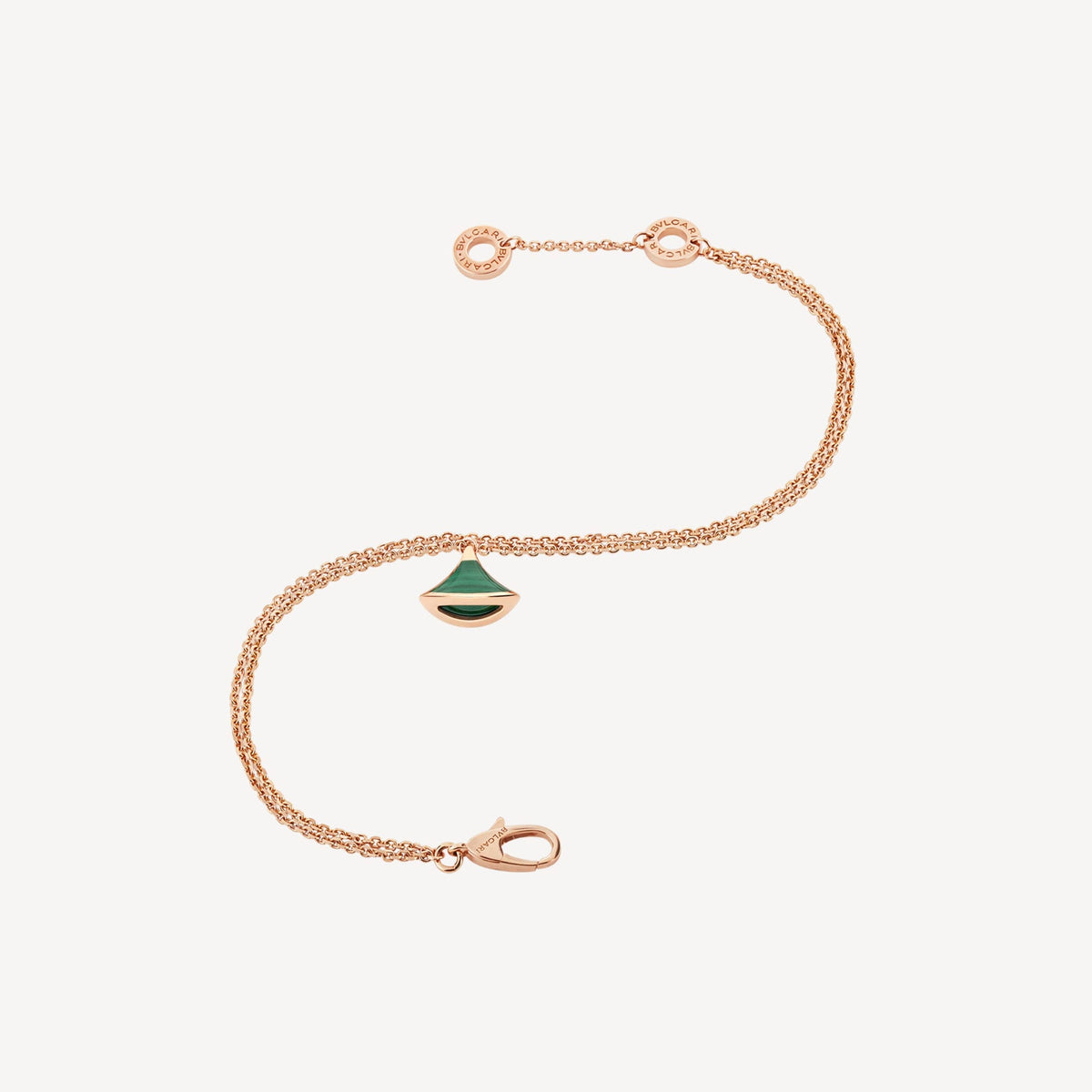 DIVAS' DREAM Malachite 18K Gold Bracelet
