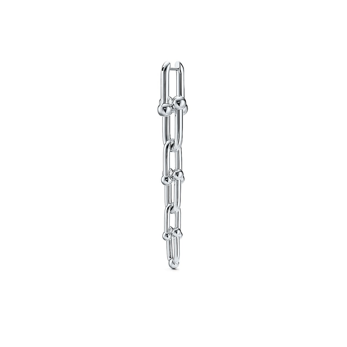 Tiffany HardWear Graduated Link 18K Gold Earrings