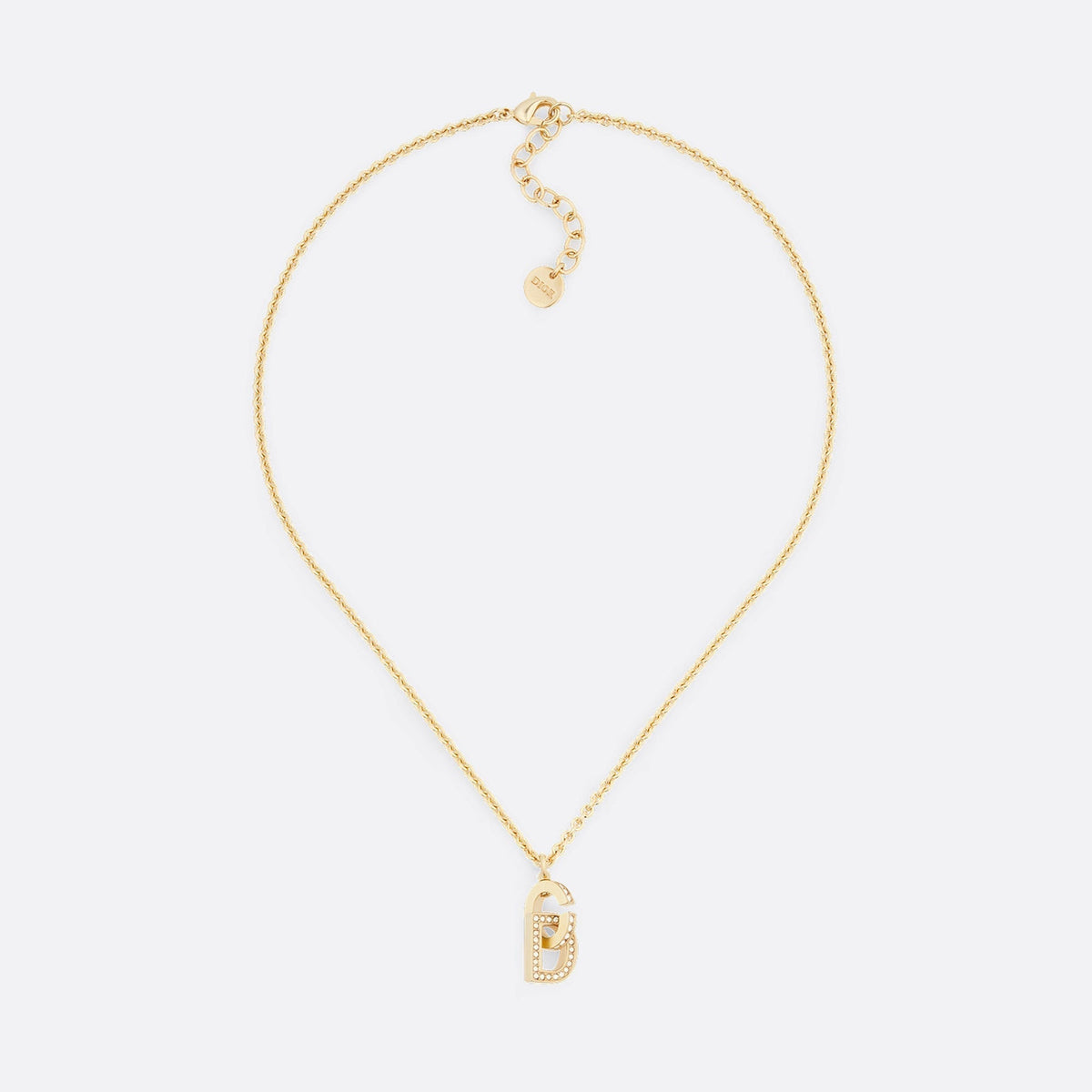 Dior Lock 18K Gold Necklace