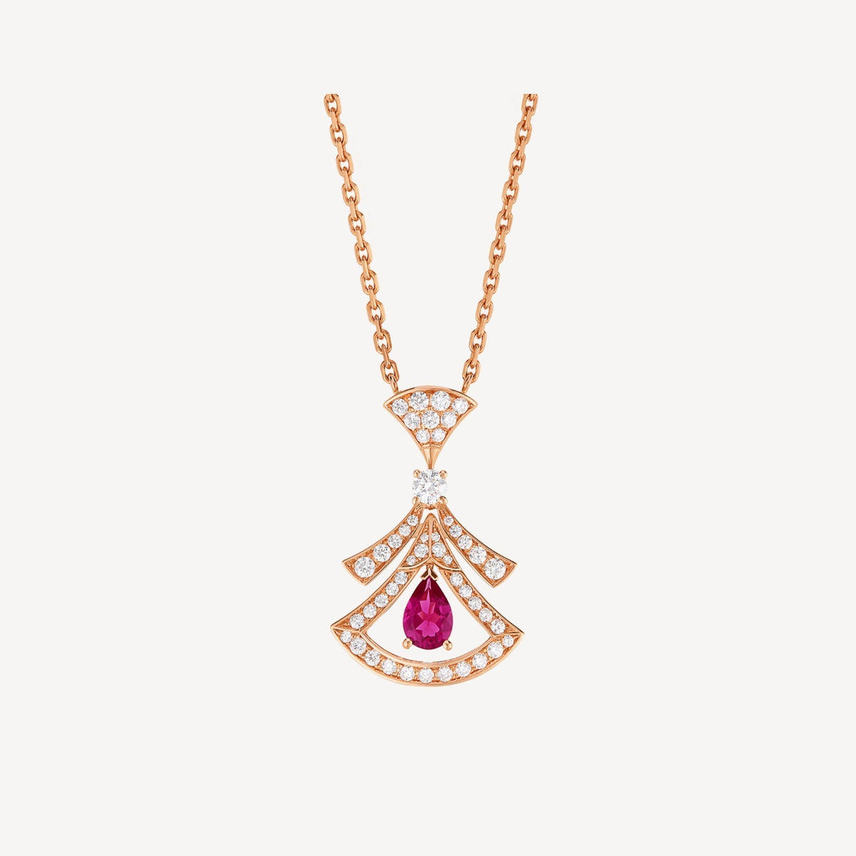 Bvlgari BVLGARI Dream Pearls Diamond 18K Gold Necklace