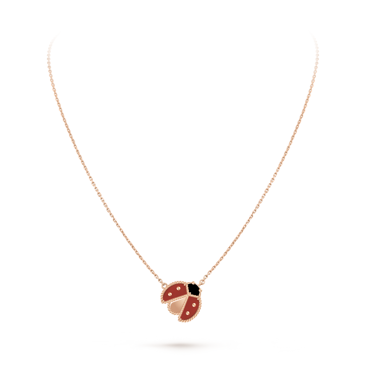 Lucky Spring Pendant 18K Gold Necklace