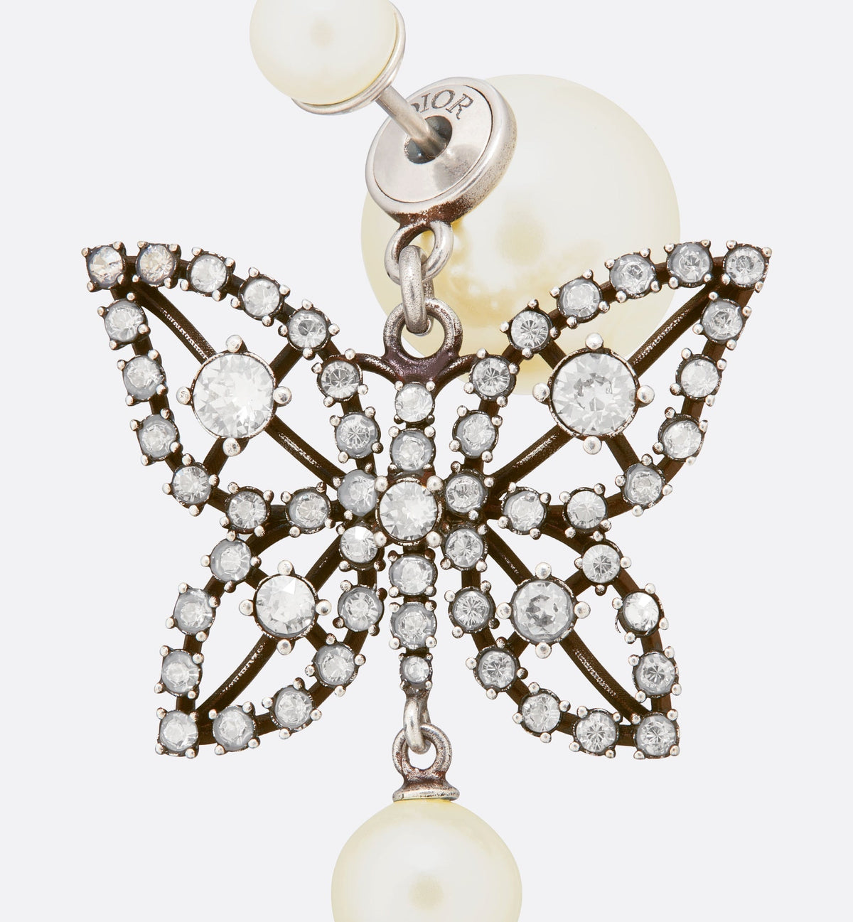 Dior Tribales Butterfly 18K Gold Earrings