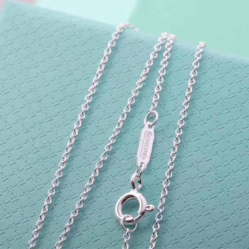 Blue Heart Necklace