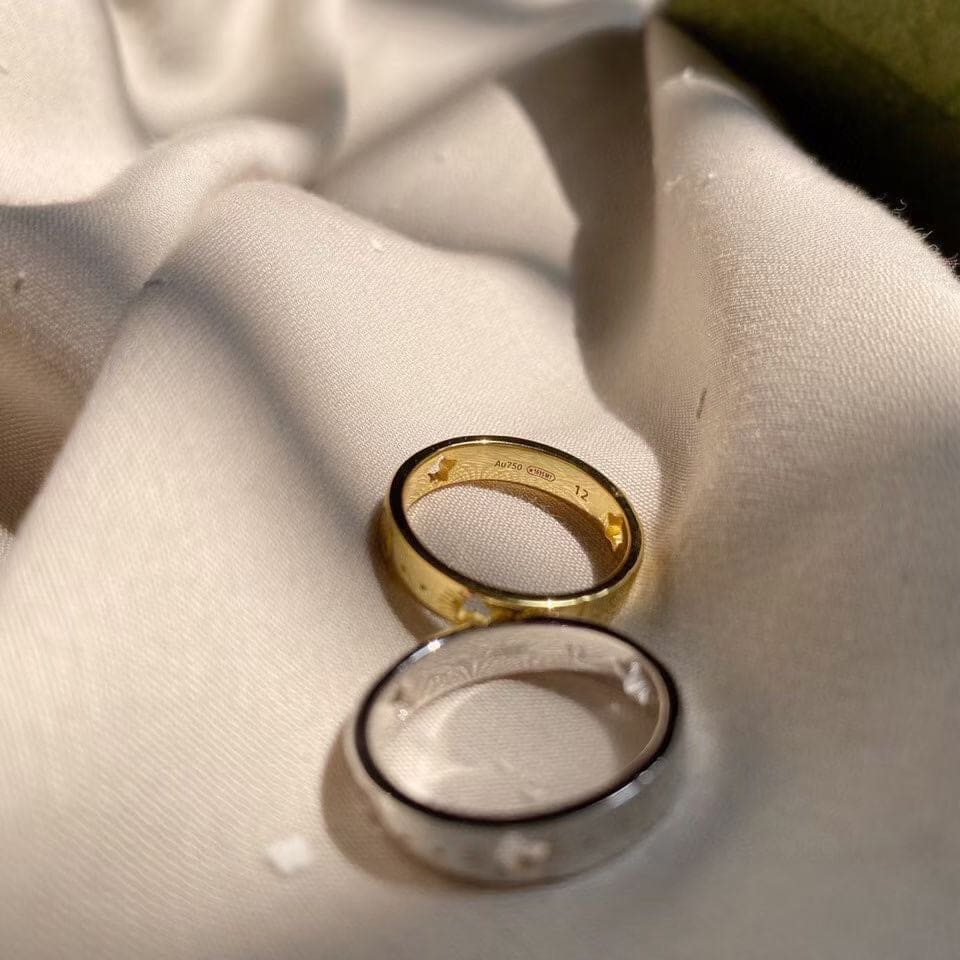 Gucci Double Icon 18K Gold Ring