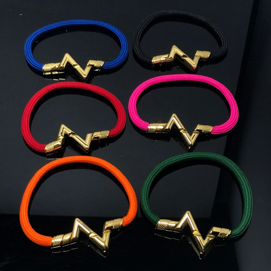 Louis Vuitton Volt Upside Down Play Pink 18K Gold Bracelet