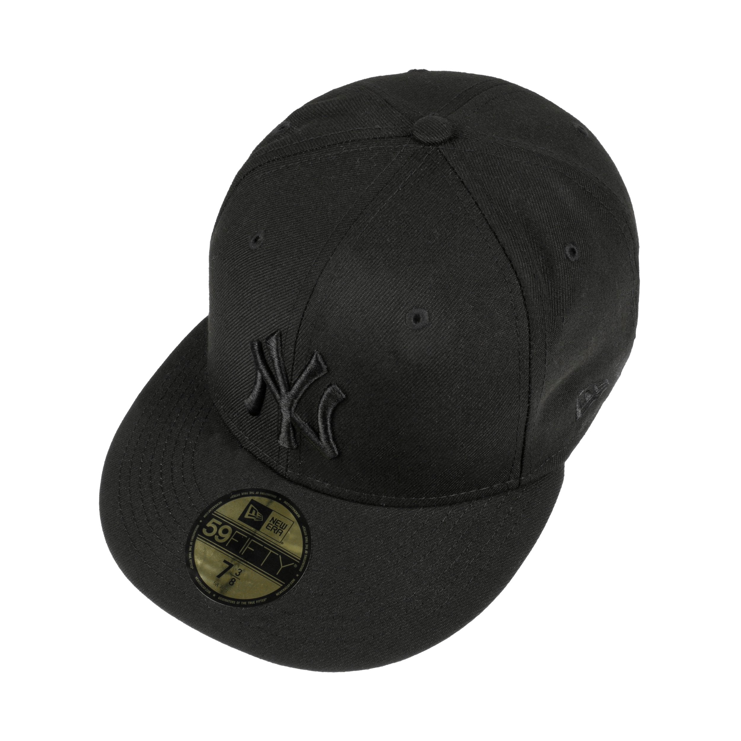 59FIFTY Black on Black Yankees Cap