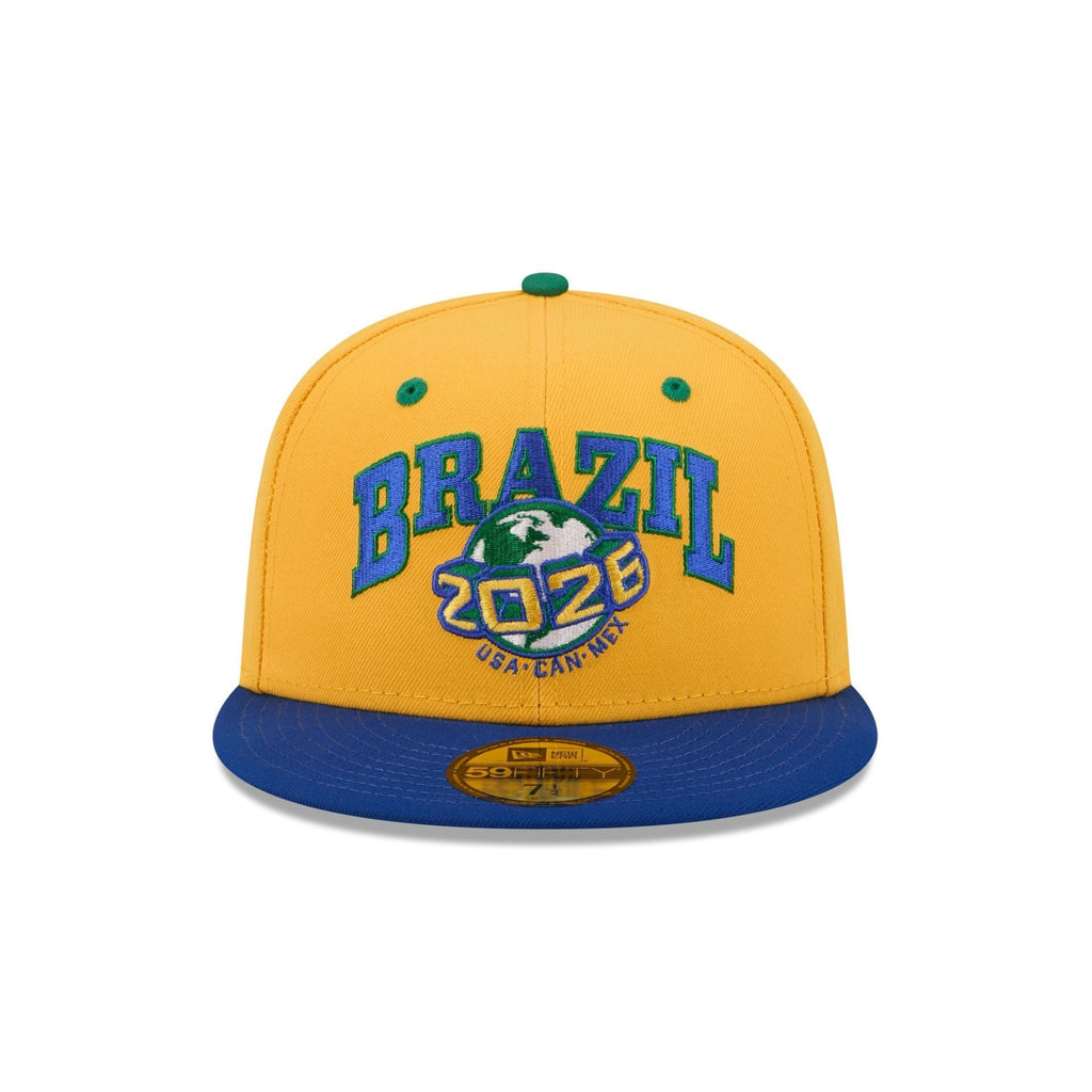 New Era 2026 Brazil Soccer 59FIFTY Fitted Hat
