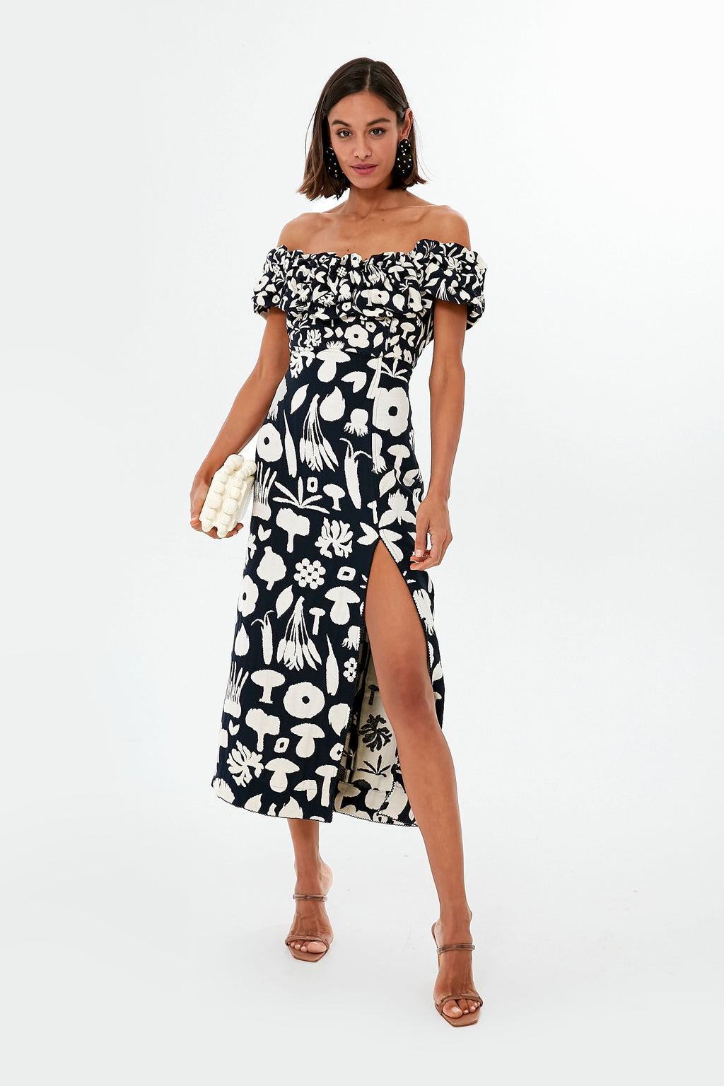 Setas Agave Jacquard Maxi Dress