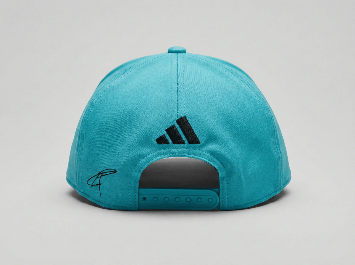Mercedes AMG Petronas F1 2026 George Russell Team Hat Light Blue