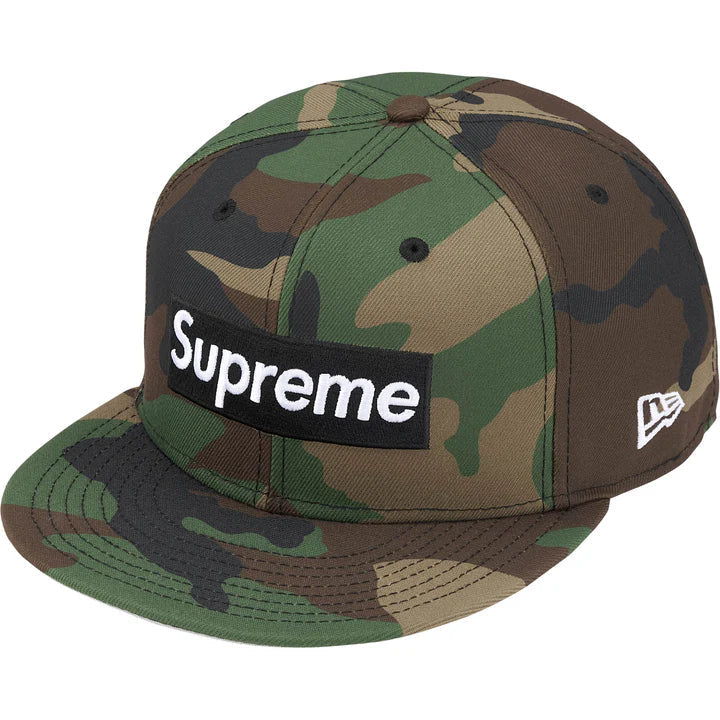 2026 Supreme Rings Box Logo New Era 'Woodland Camo' Hat