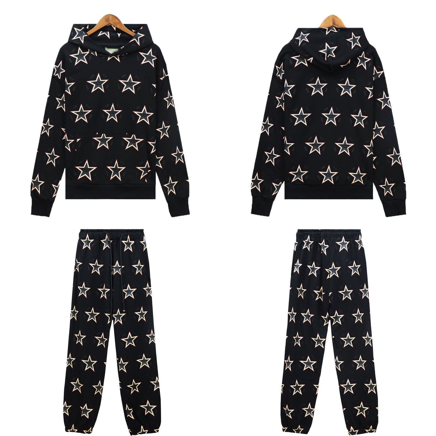 Denim Tears Outfit:Hoodie/Sweatpants (Separate Purchase Options)