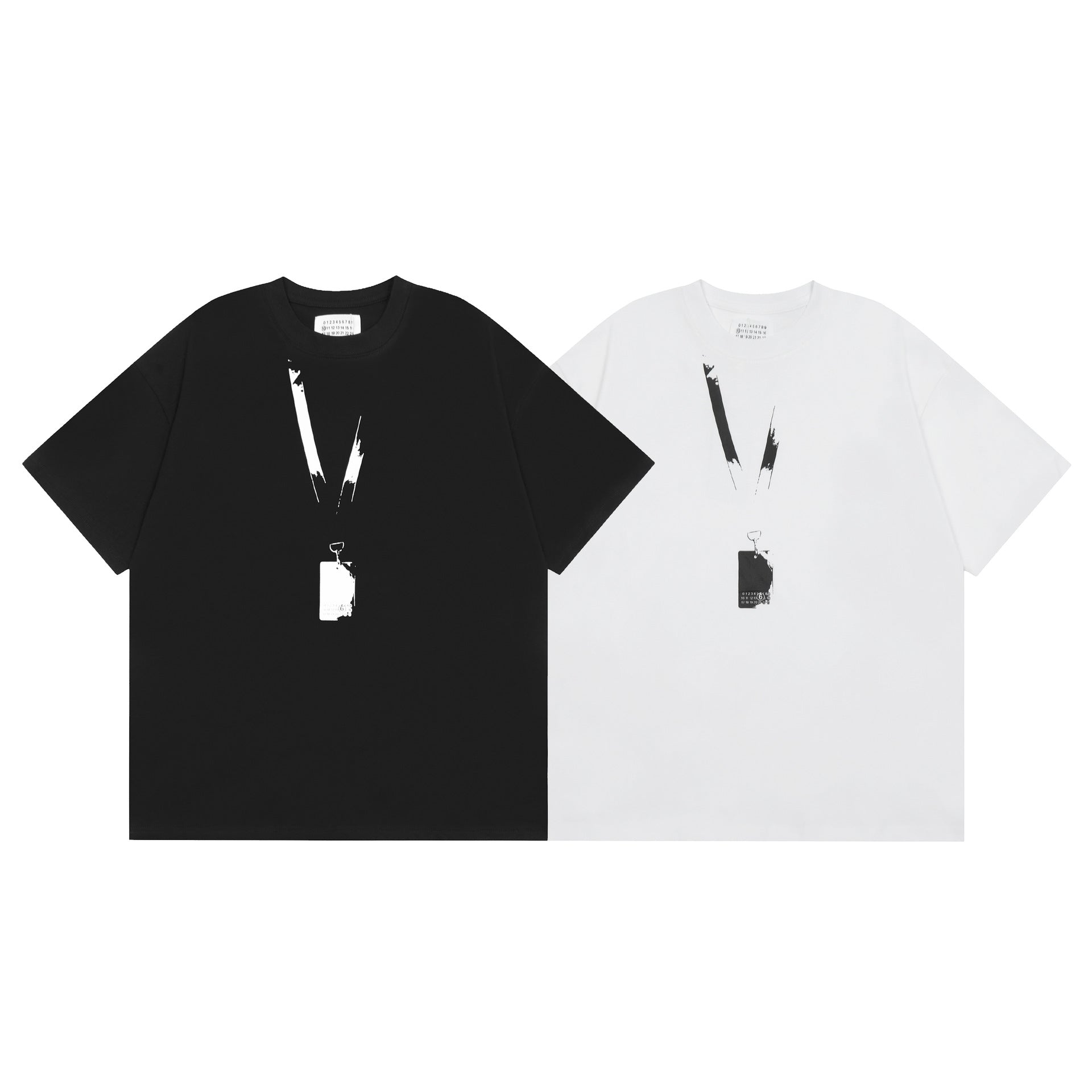 Maison Margiela T-shirt Crew Neck Loose Short Sleeve T-shirt