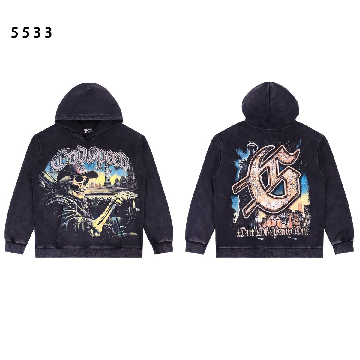 Godspeed Racing Graphic Pullover Hoodie — hero