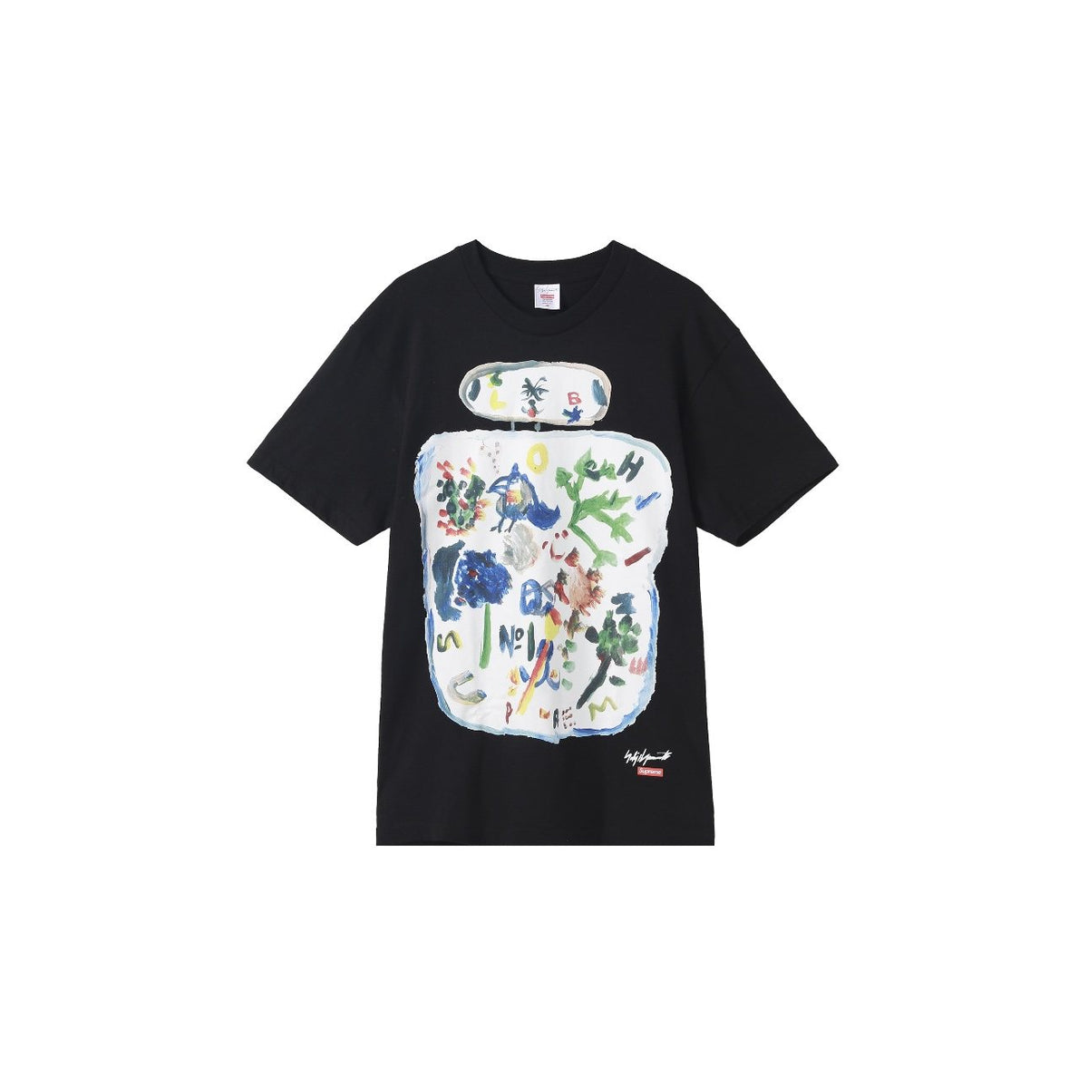 Supreme Paint Graphic Short-Sleeve T-Shirt — hero