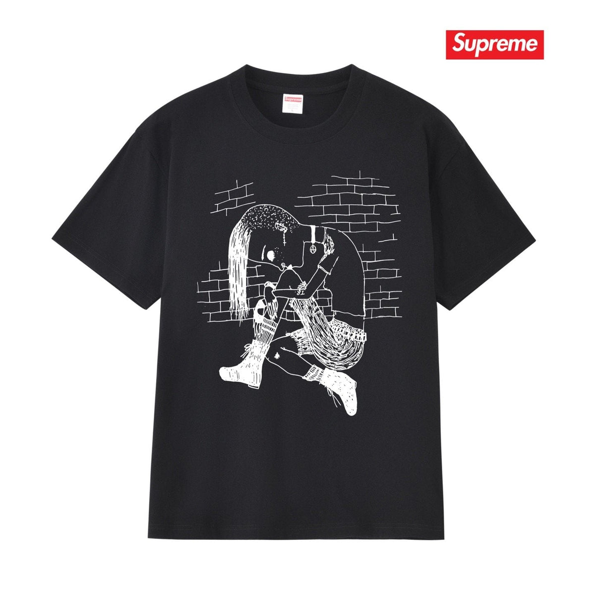 Supreme Front & Back Graphic T-Shirt — hero