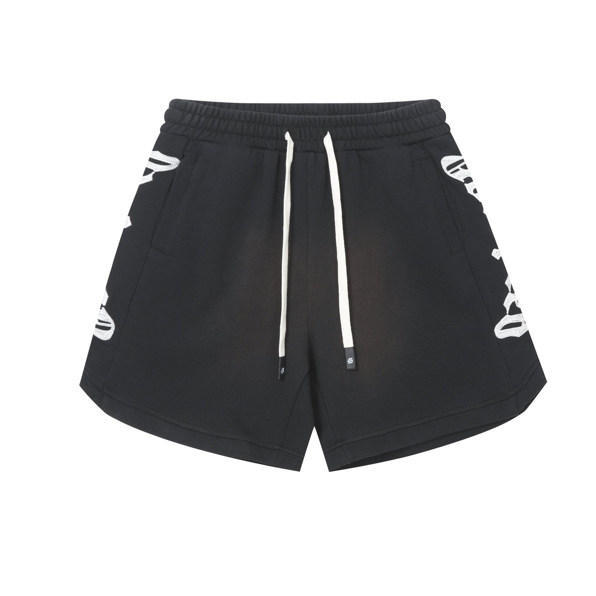 Godspeed Gothic Graphic Sweat Shorts — hero