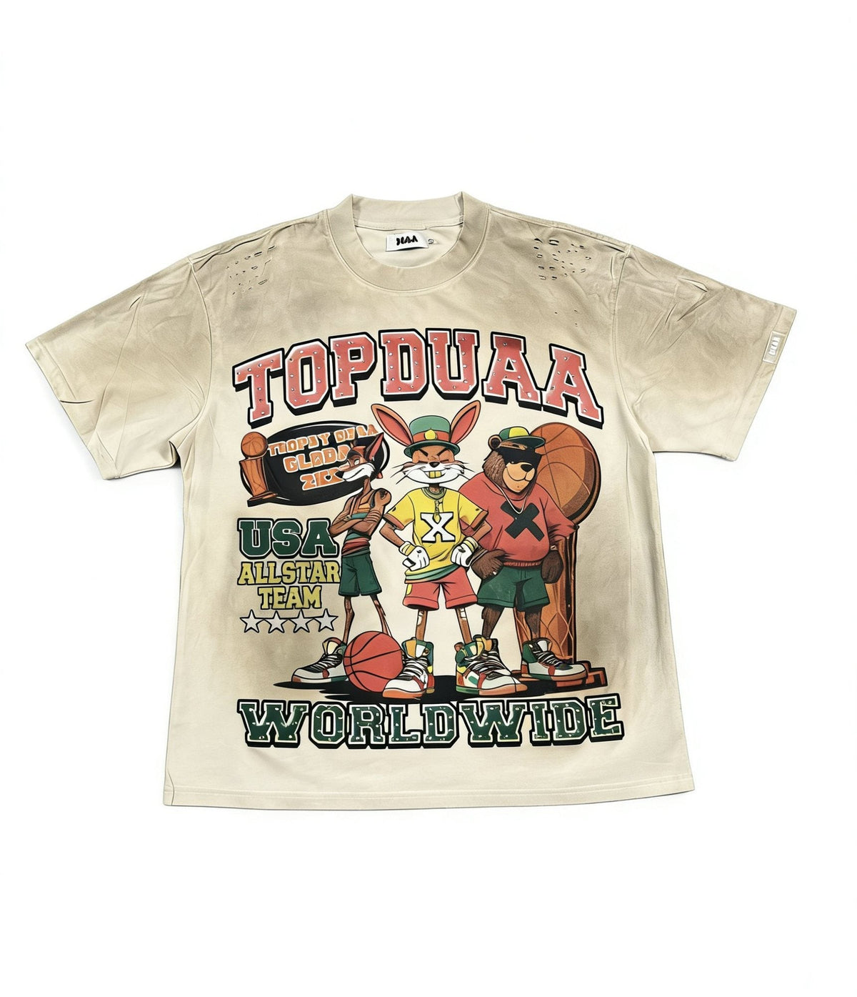 DUAA New Age Basketball Graphic T-Shirt — hero