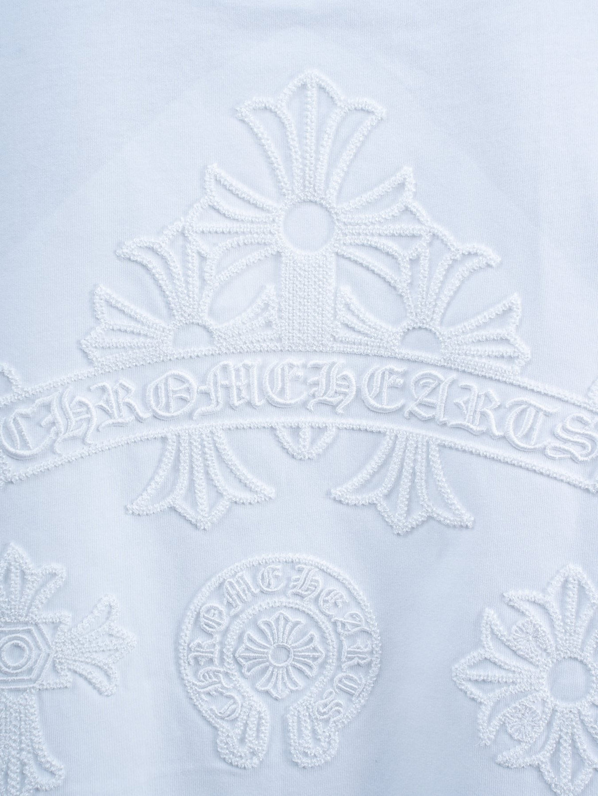 Chrome Hearts Tonal Cross Graphic T-Shirt — detail