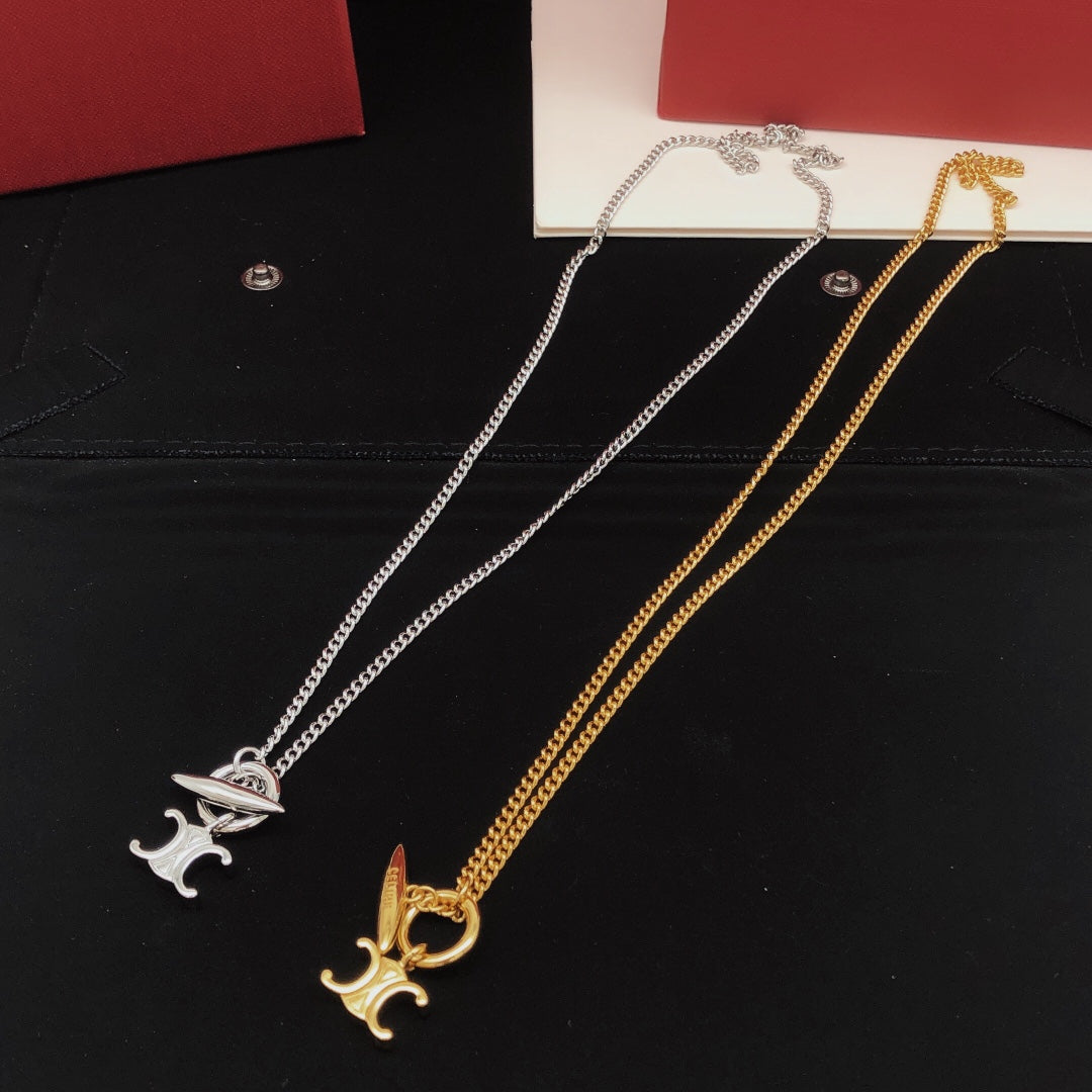 Celine 18K Gold Necklace