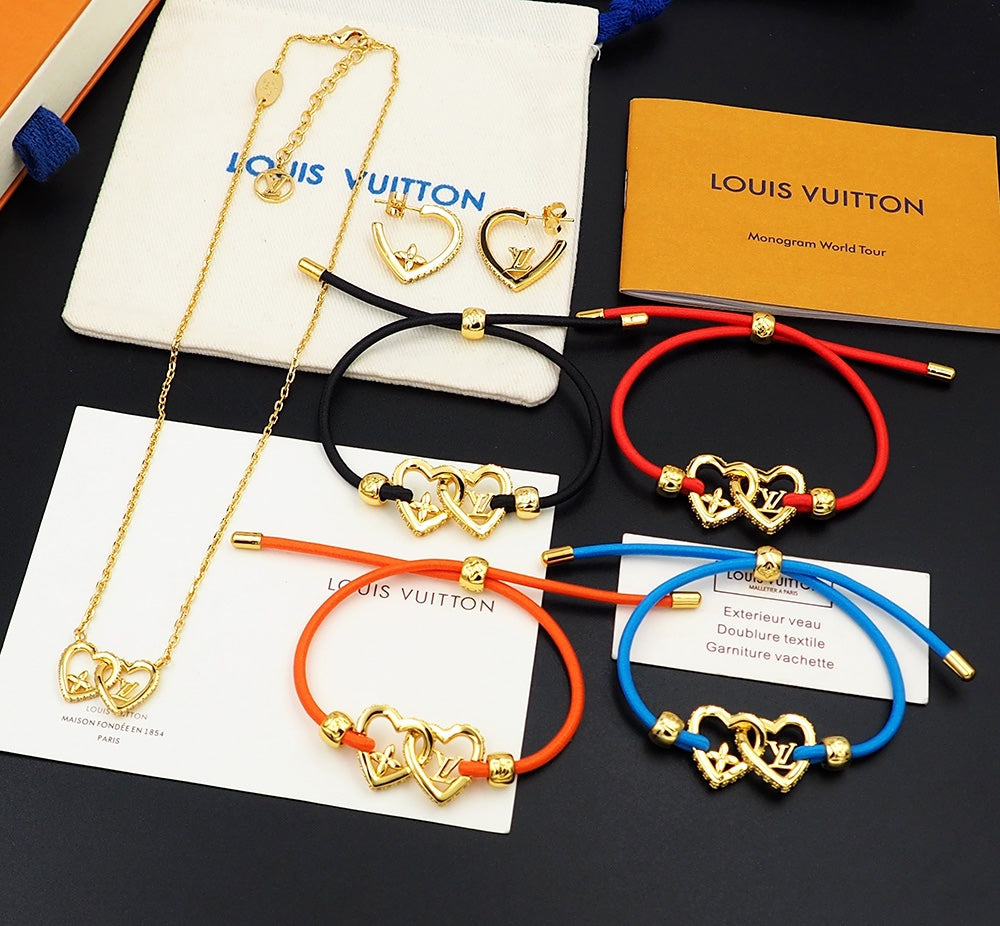 Louis Vuitton My Love Black 18K Gold Bracelet