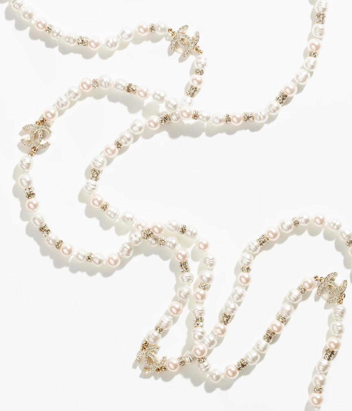 Chanel Pearl Choker 18K Gold Necklace