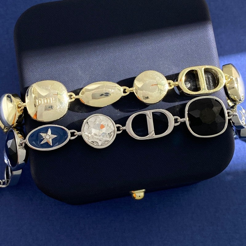 Dior Color Crystal 18K Gold Necklace