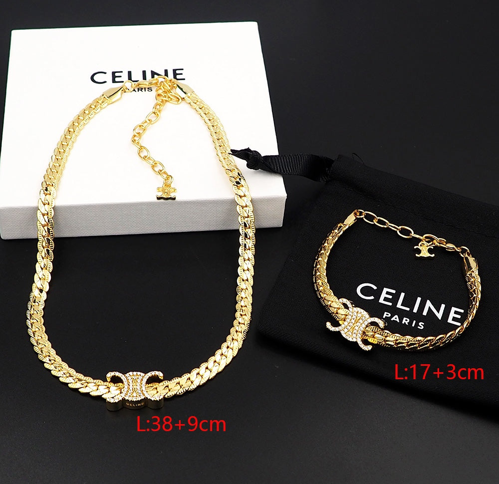 Celine Diamonds 18K Gold Bracelet
