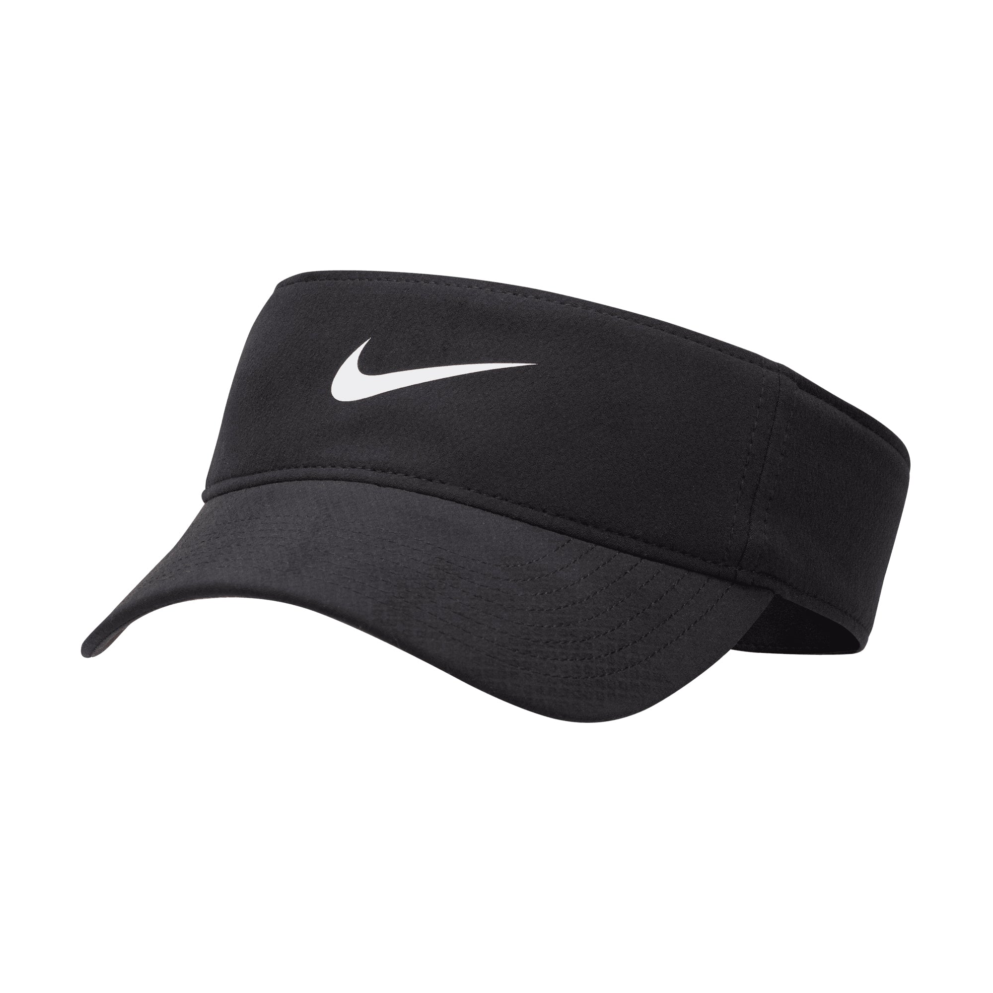 Nike Swoosh Ace Visor in Black / Anthracite / White