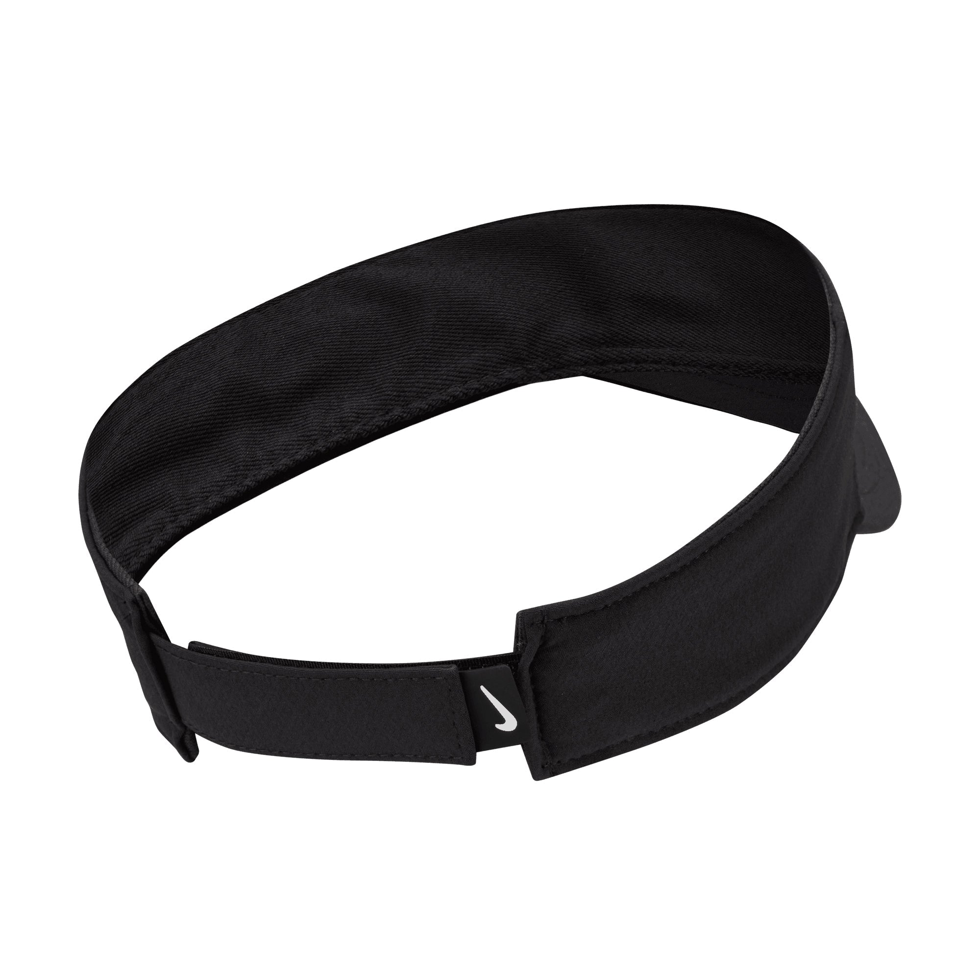 Nike Swoosh Ace Visor in Black / Anthracite / White