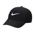 Nike Unisex Dri-FIT Club Structured Swoosh Cap in Black / White