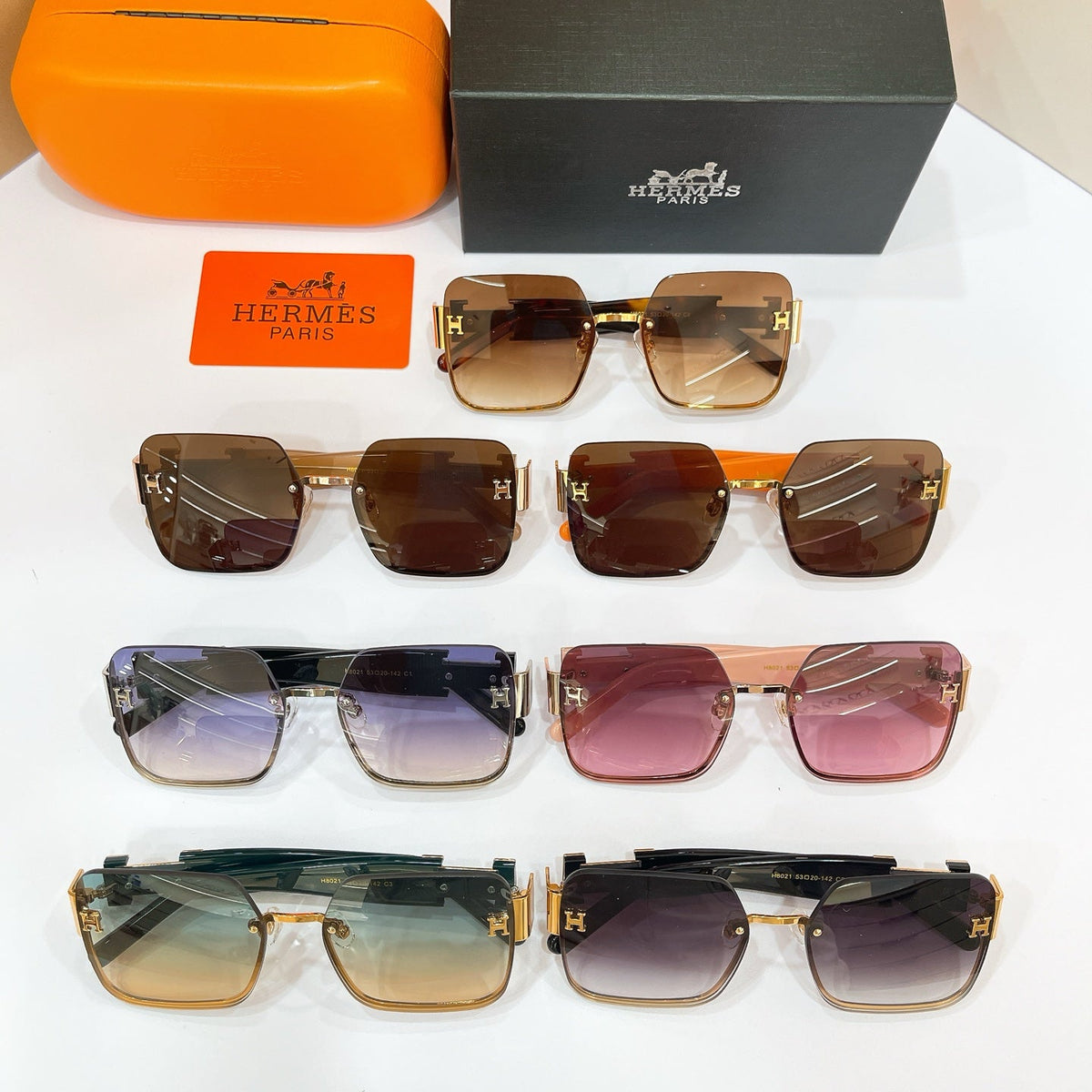 Hermes H8021 Eyeglass Frames