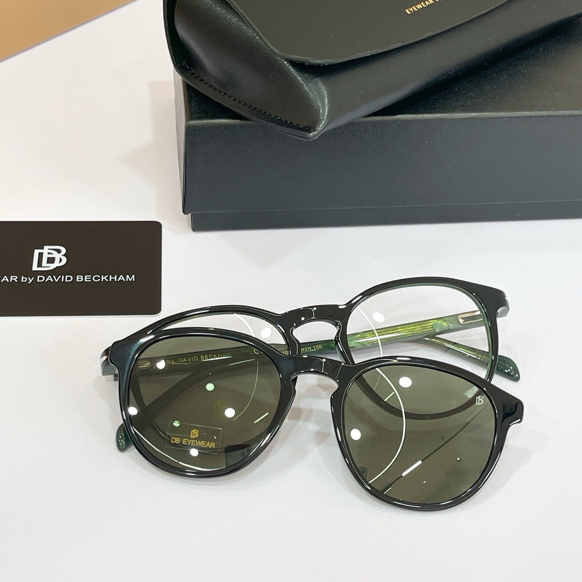 David Beckham DB 1018 Clip-On Eyeglass Frames