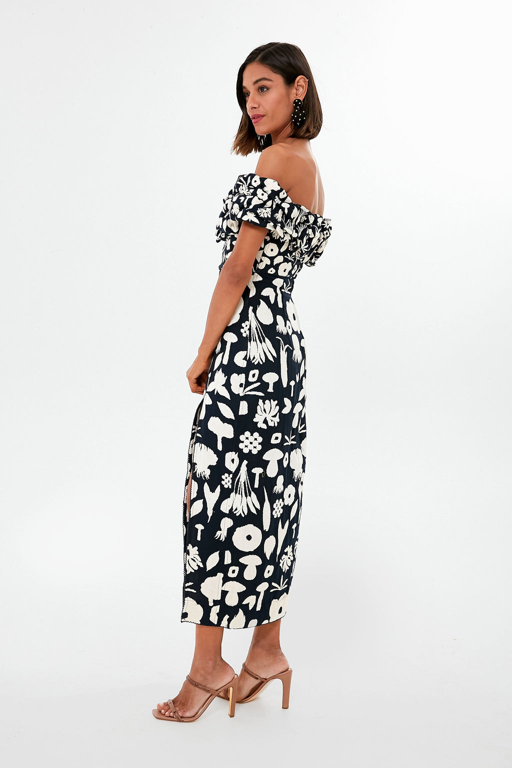 Setas Agave Jacquard Maxi Dress